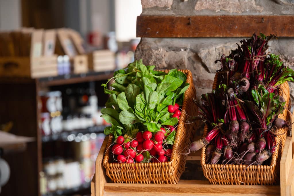 Fresh vibrant veg at Wright's Food Emporium