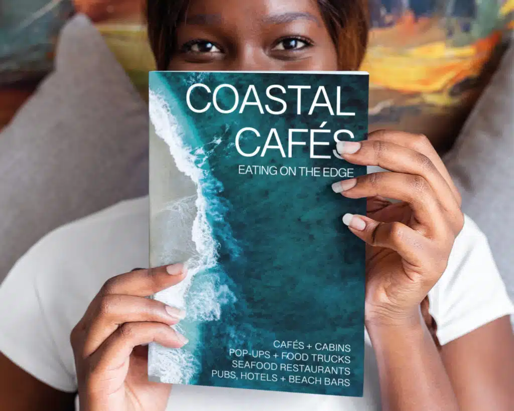 Woman with coast book