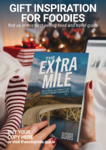 The Extra Mile book being opened Christmas day