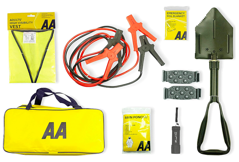 Inside the AA's emergency car kit
