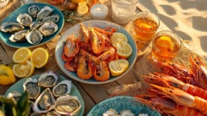 Seafood at the beach by (c) Caseyjadaw