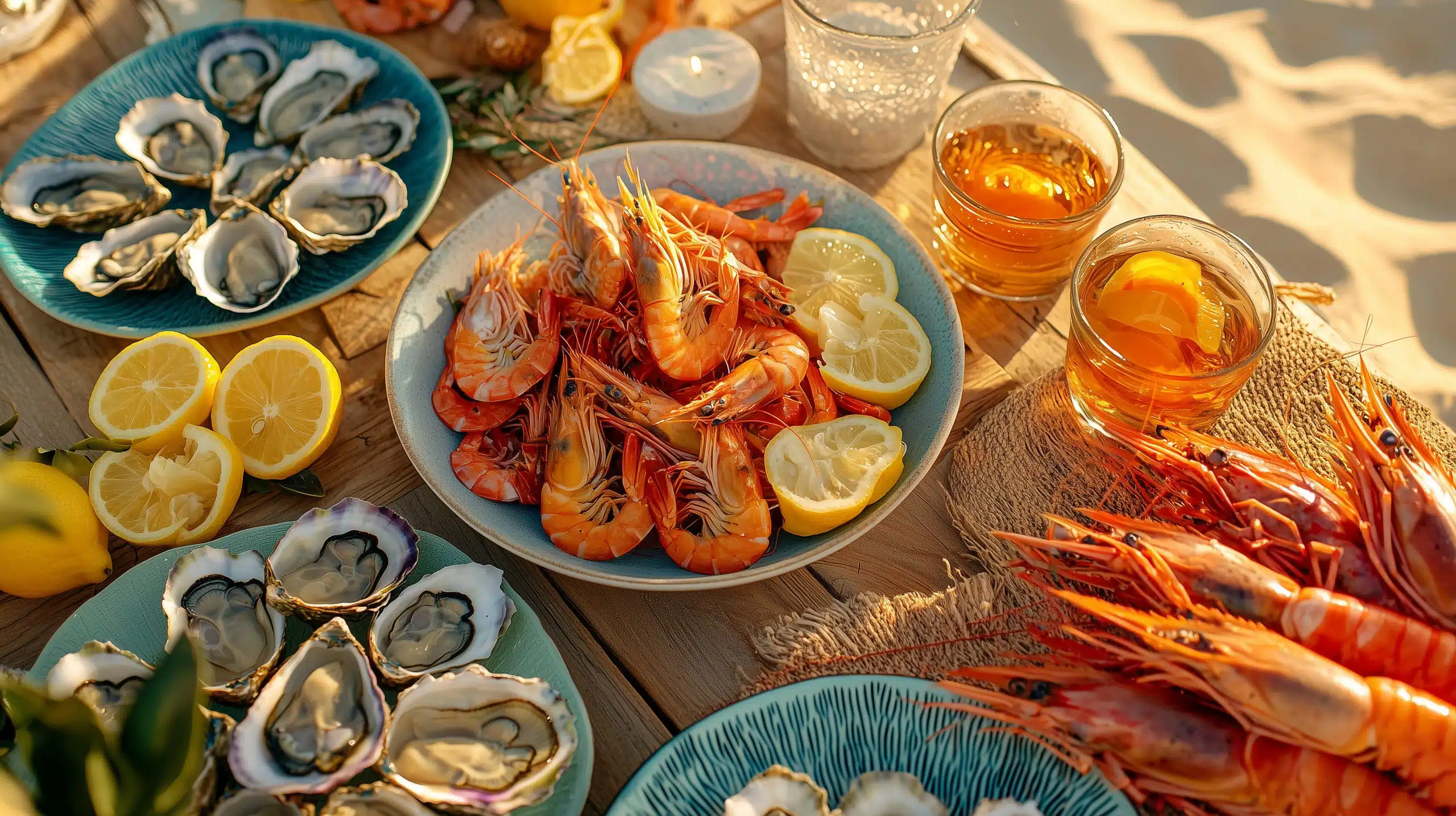 Seafood at the beach by (c) Caseyjadaw