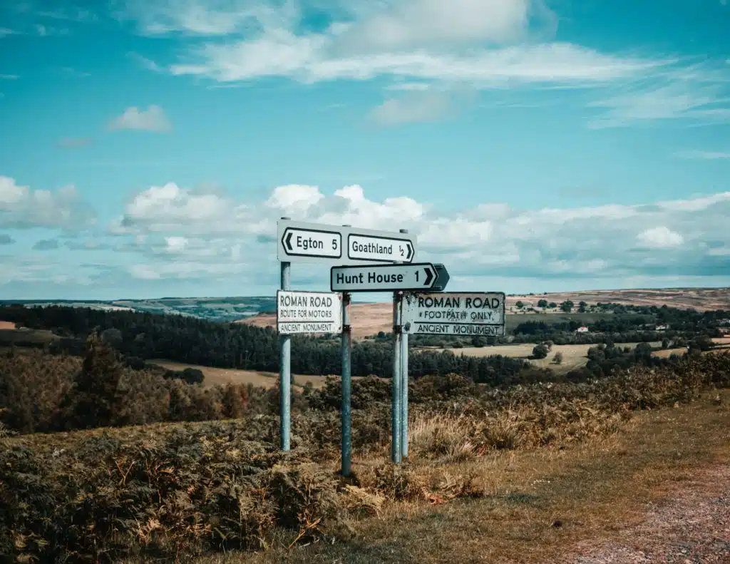 Road sign options