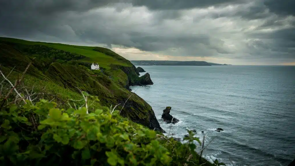 Llangrannog, on the Ceredigion Coast Path
