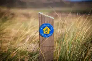 Welsh Coast Path sign, Mike Erskine