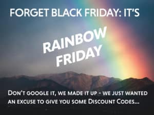 Black Friday Rainbow Friday image